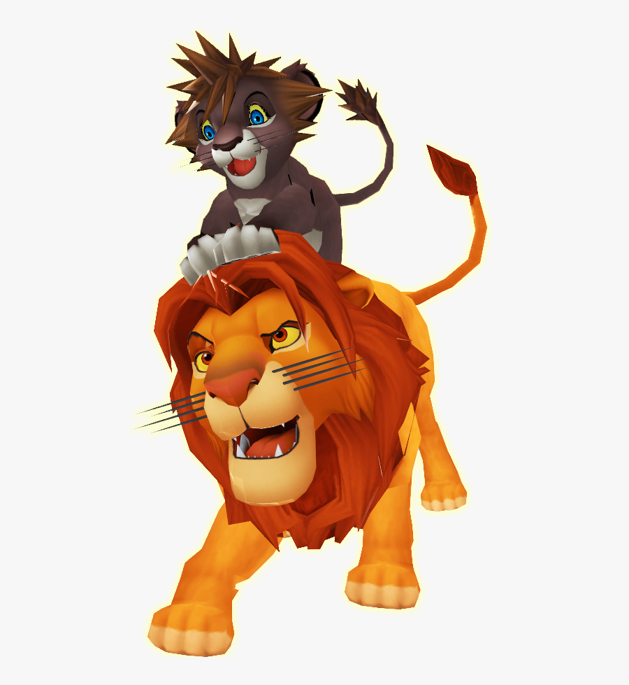 Simba Lion Animation Character - Lion King Characters Transparent Background, Transparent Clipart