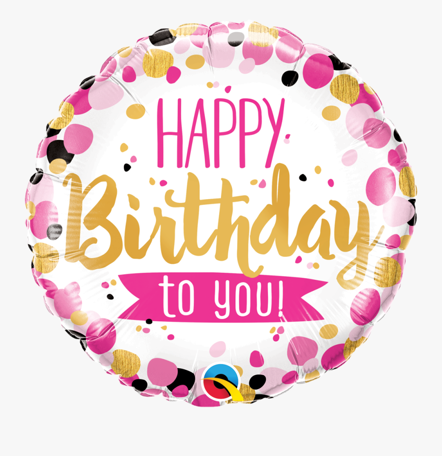 Happy Birthday To You Balloon, Transparent Clipart