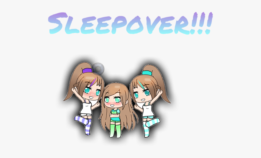 #sleepover #freetoedit - Cartoon, Transparent Clipart