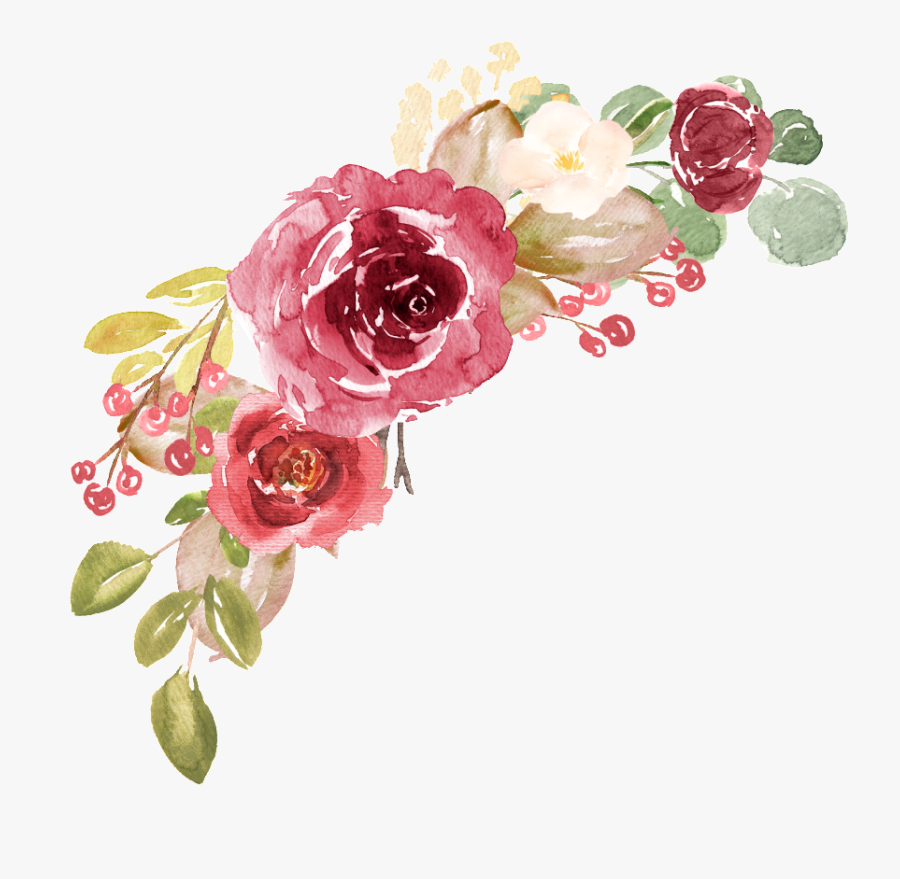 Flower Png Transparent Watercolor Floral Transparent Background Free Transparent Clipart Clipartkey