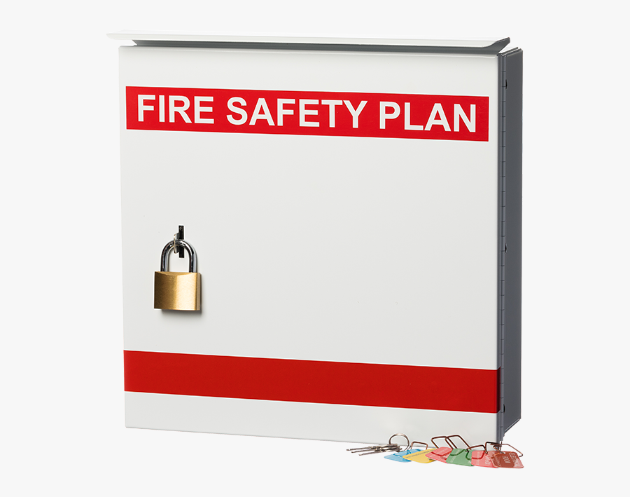 Fire Safety Plan Box - Fire Safety Signs, Transparent Clipart