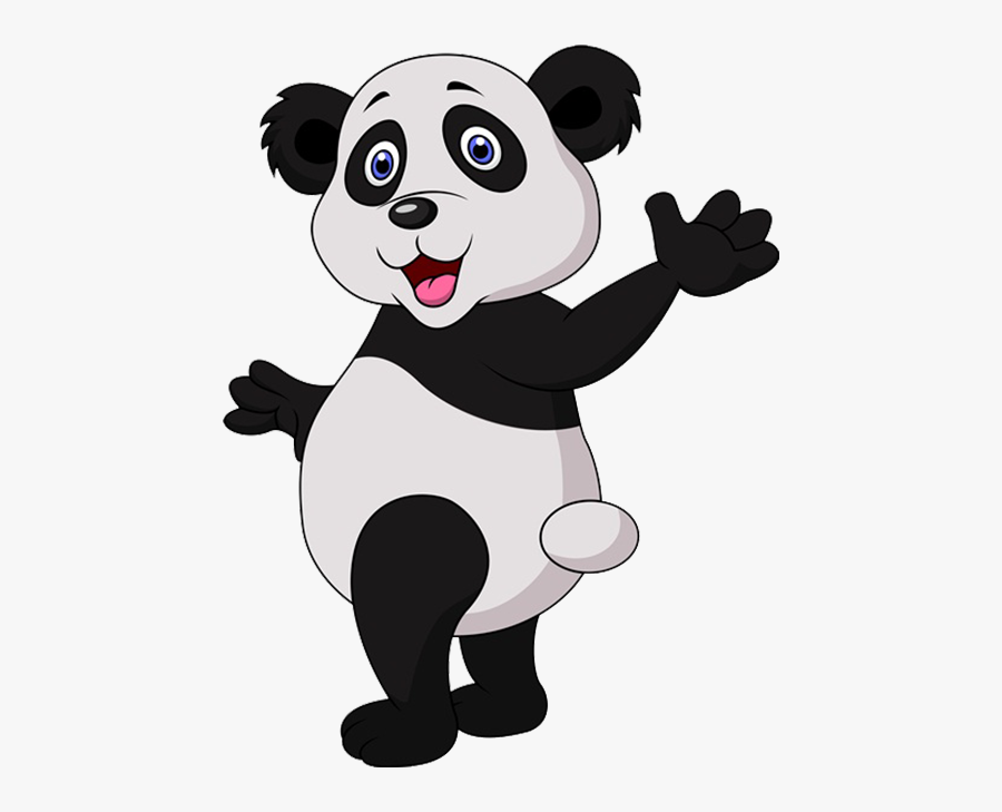 Giant Panda Cartoon Royalty Free Stock Photography - Cartoon Panda Tail, Transparent Clipart