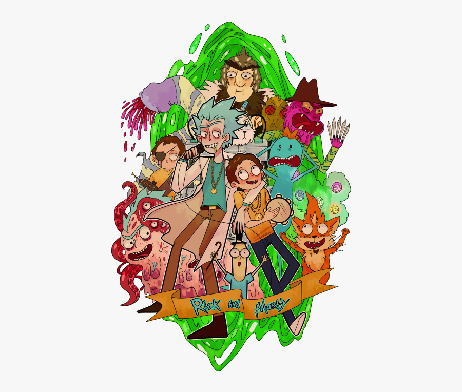 Rick And Morty Png, Transparent Clipart