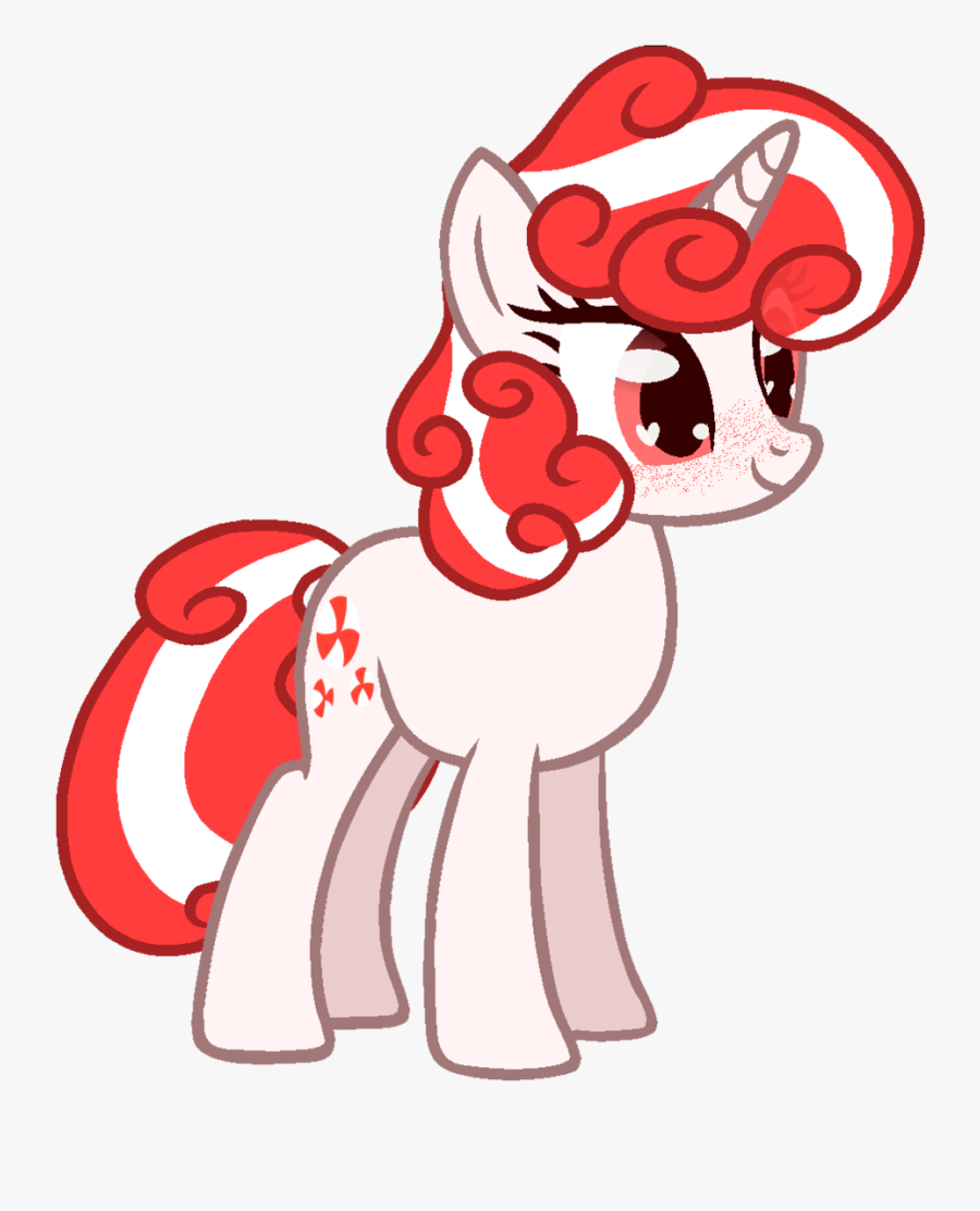 Peppermint Swirl Mlp Oc - Cartoon, Transparent Clipart