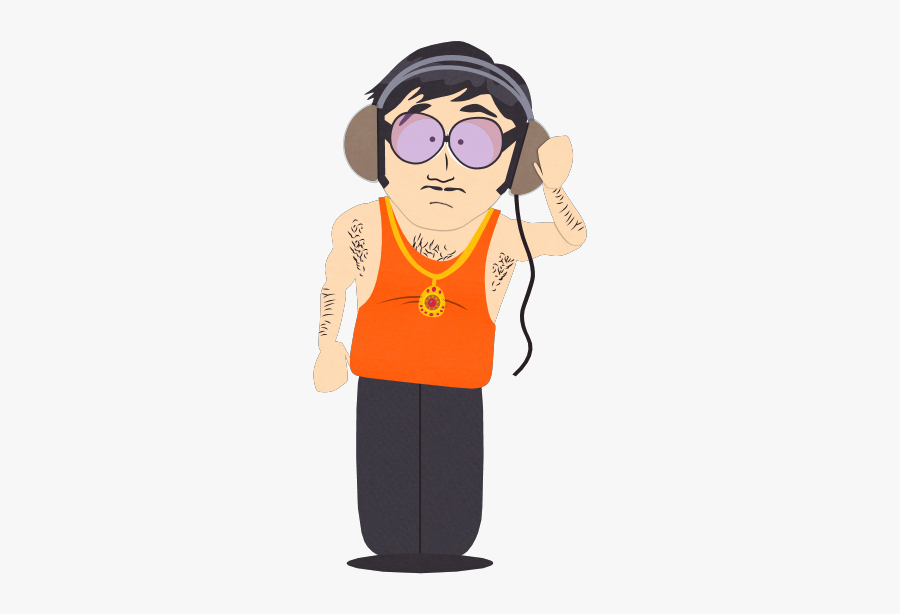 South Park Dj, Transparent Clipart