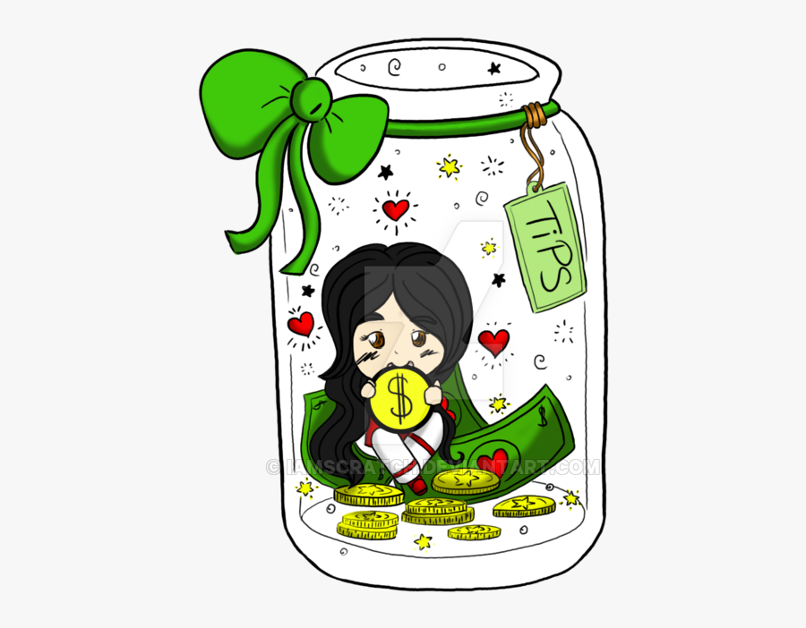 Custom Twitch Tip Jar, Transparent Clipart