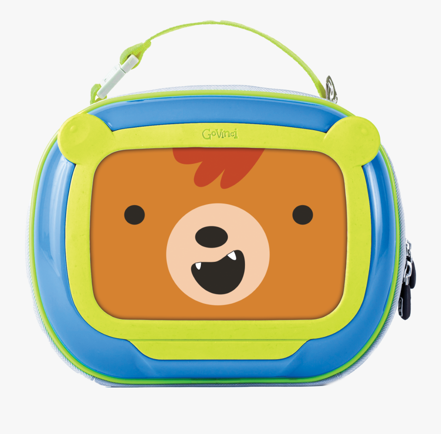 Lunch Box Orso Blue, Transparent Clipart