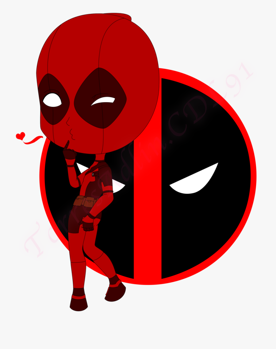 Chibi Dead Pool Transprent - Smart Ass Bad Ass Great Ass Deadpool Memes, Transparent Clipart