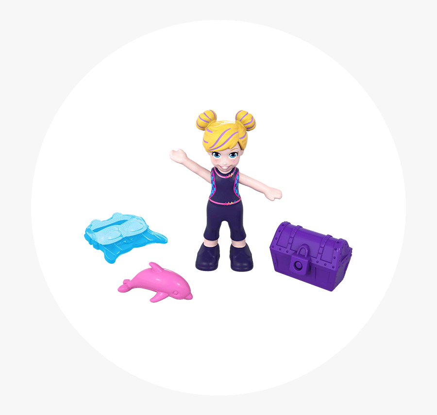 Polly Pocket Personnage, Transparent Clipart