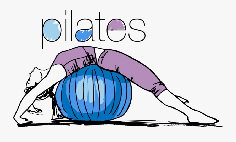 Sketch Of Woman Doing Pilates Vector Illustration Gyib9mdu - Pilates Vector, Transparent Clipart