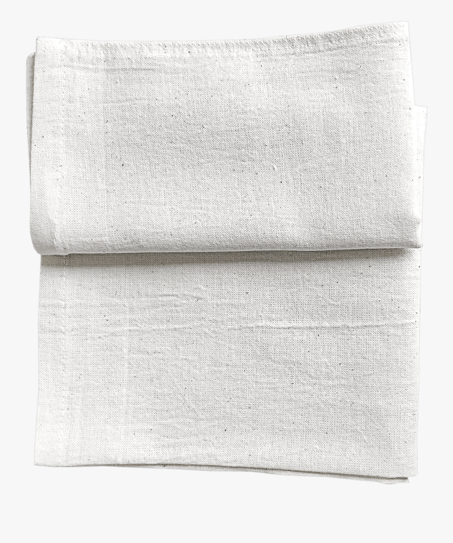 Half Folded Natural Sack Towels - Paper, Transparent Clipart