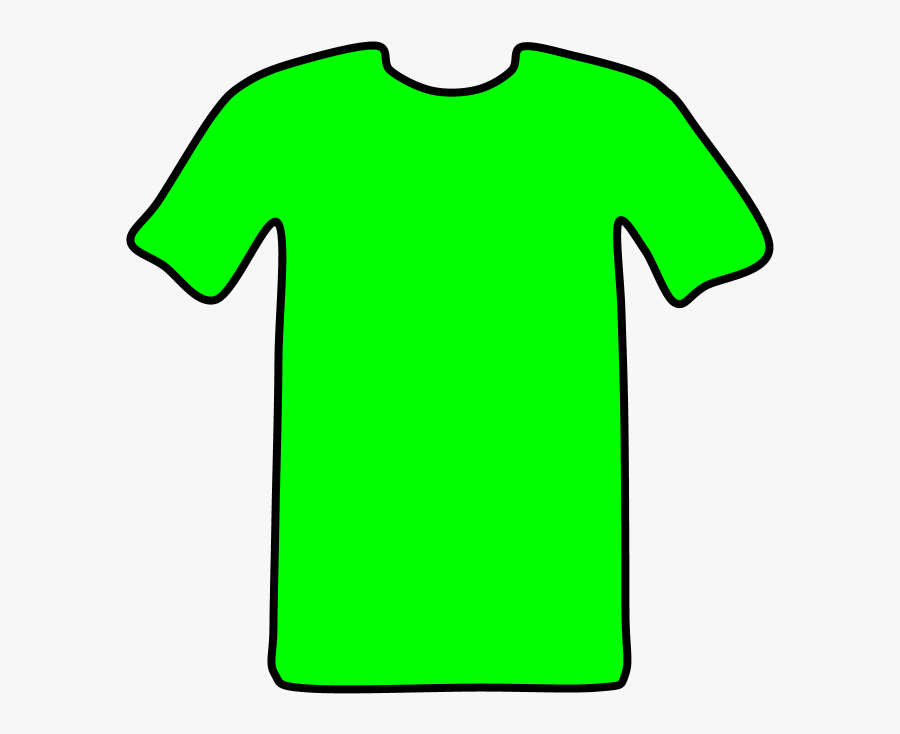 T-shirt, Basic, Bright Green - Bright Green T Shirt Clipart, Transparent Clipart