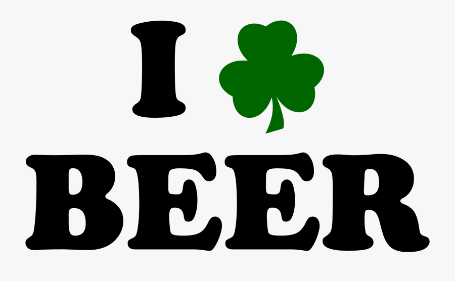 "i Love Beer - It's The Most Wonderful Time For A Beer, Transparent Clipart
