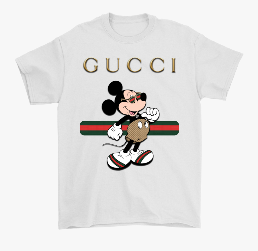Gucci Shirt Mickey Mouse , Free Transparent Clipart - ClipartKey