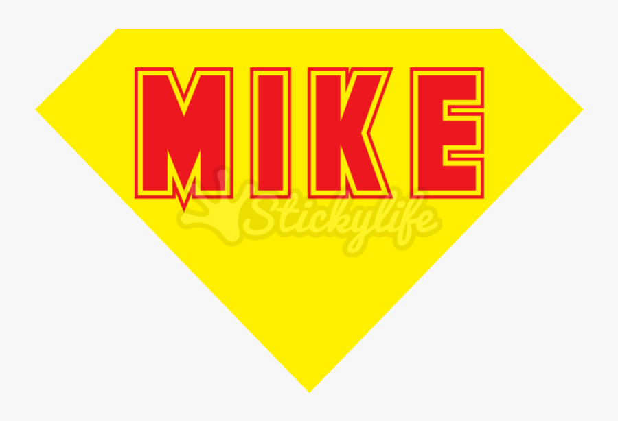 Personalized Superman Decal - Graphic Design, Transparent Clipart