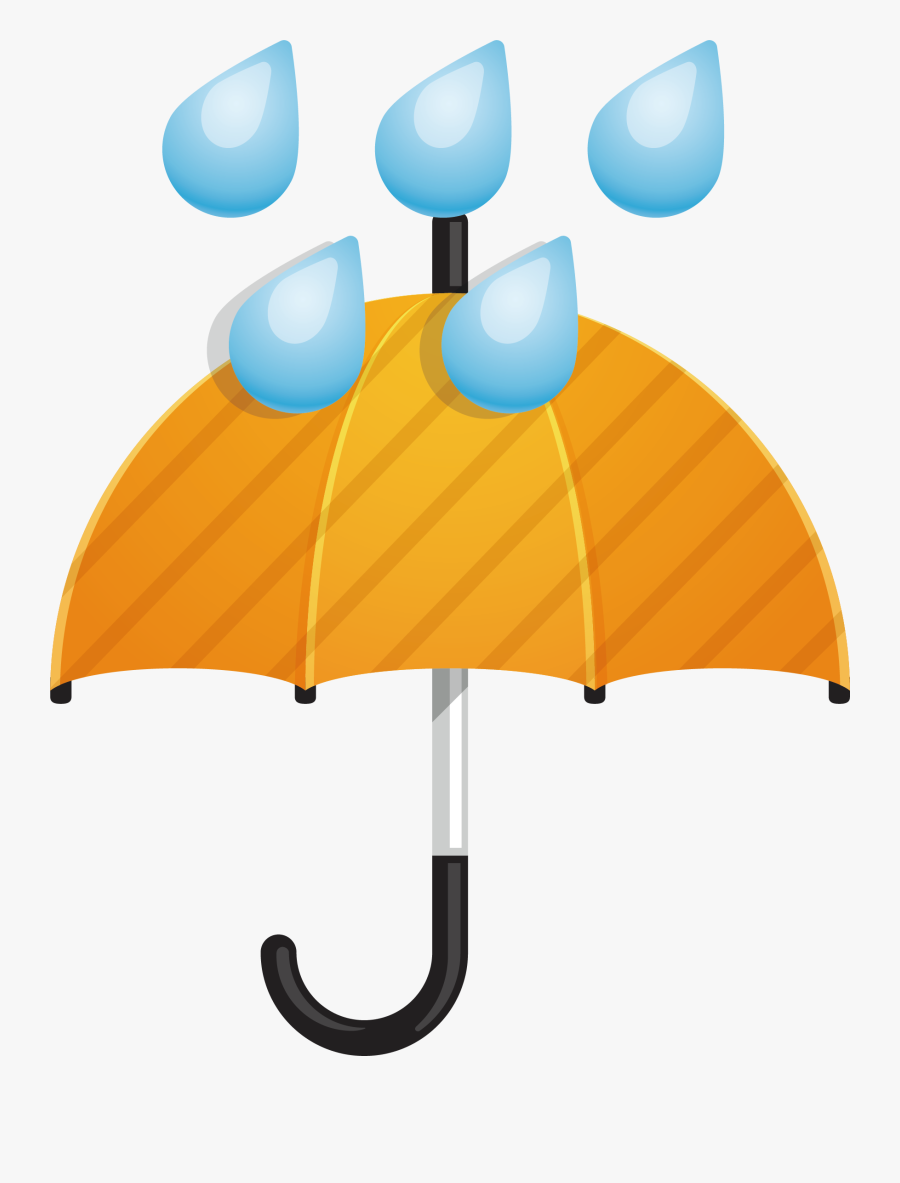 Umbrella Rain Clip Art - Umbrella Rain Clipart Transparent, Transparent Clipart