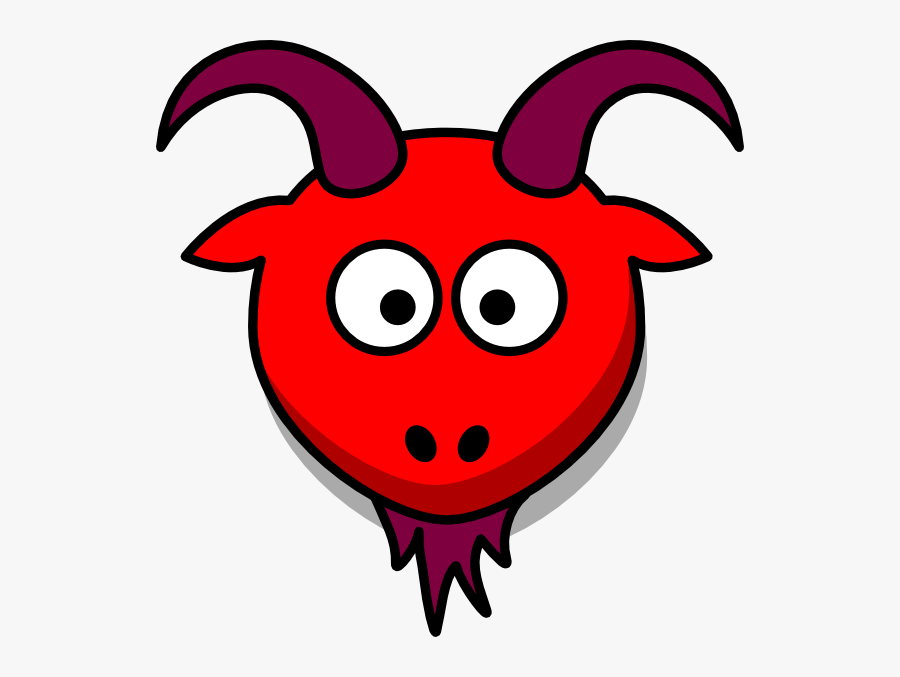 Transparent Goat Clip Art - Goat Face Clip Art, Transparent Clipart