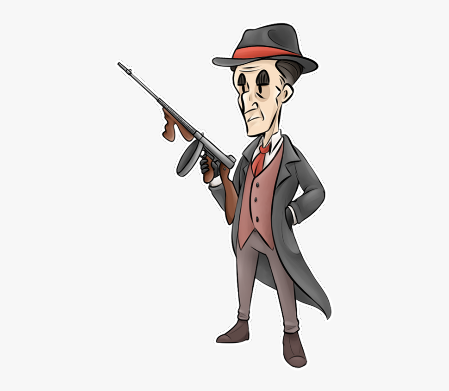 Cartoon Gun Clipart - Drawing, Transparent Clipart