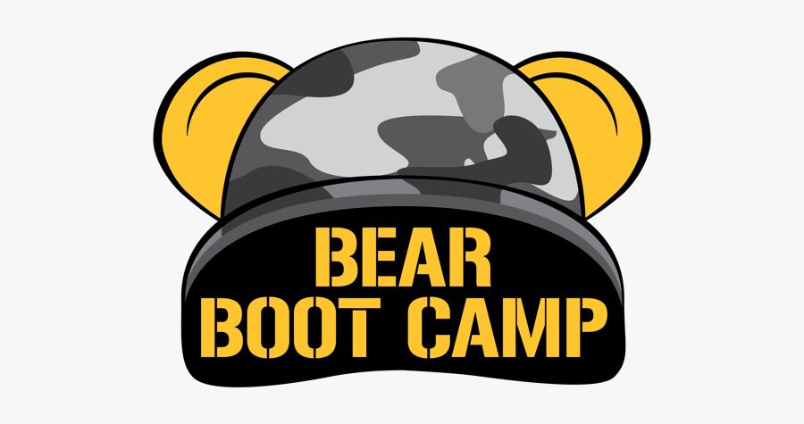 Bear Boot Camp, Transparent Clipart