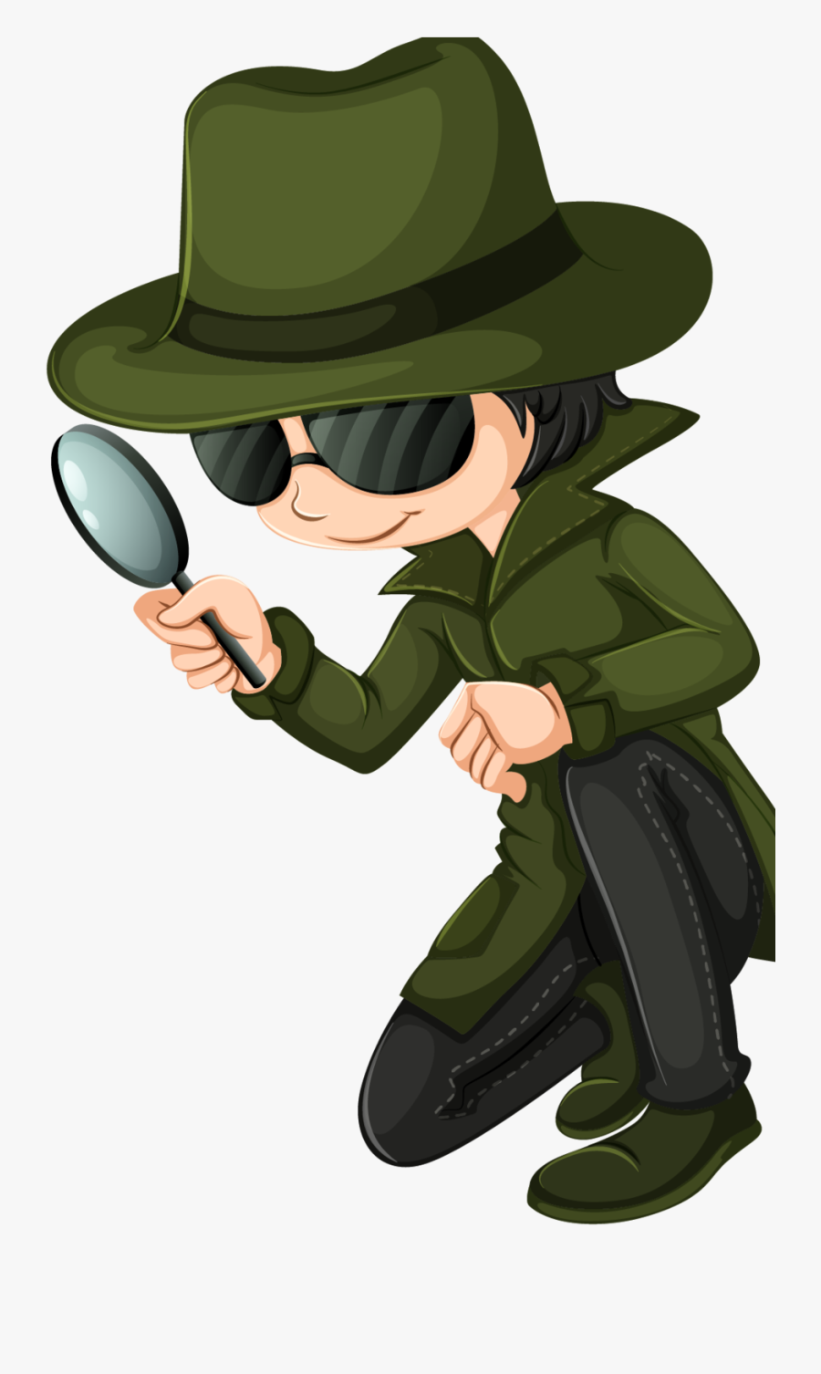 Youngdetectivegirl Cartoon Images Of Detectives Free Transparent Clipart Clipartkey