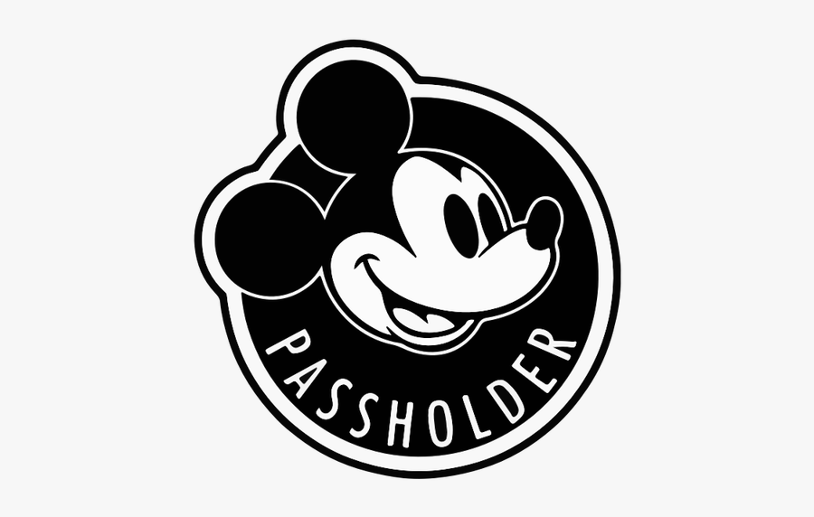 Disney Passholder Sticker, Transparent Clipart