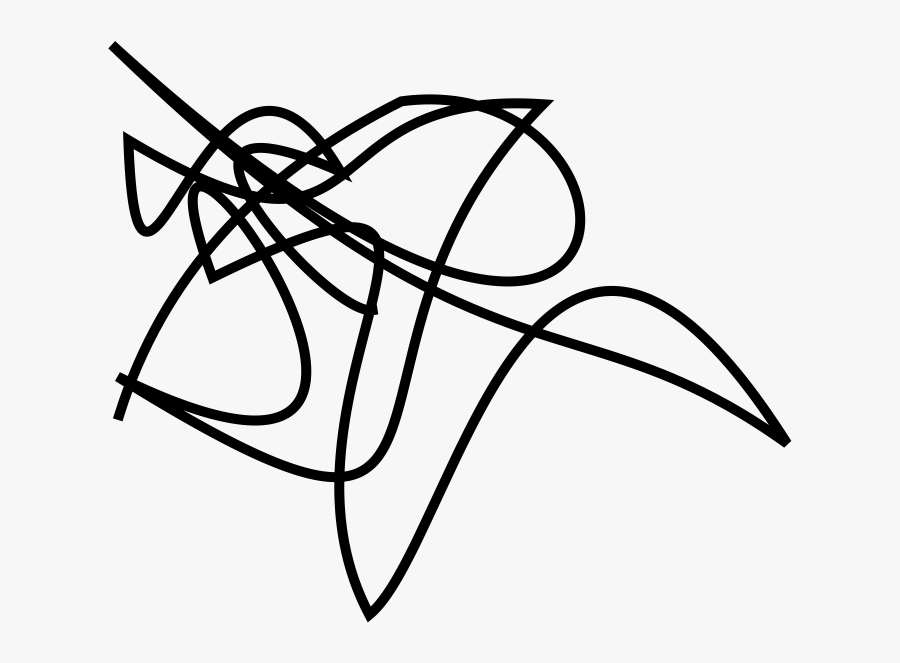 Line Drawing Png Scribble, Transparent Clipart