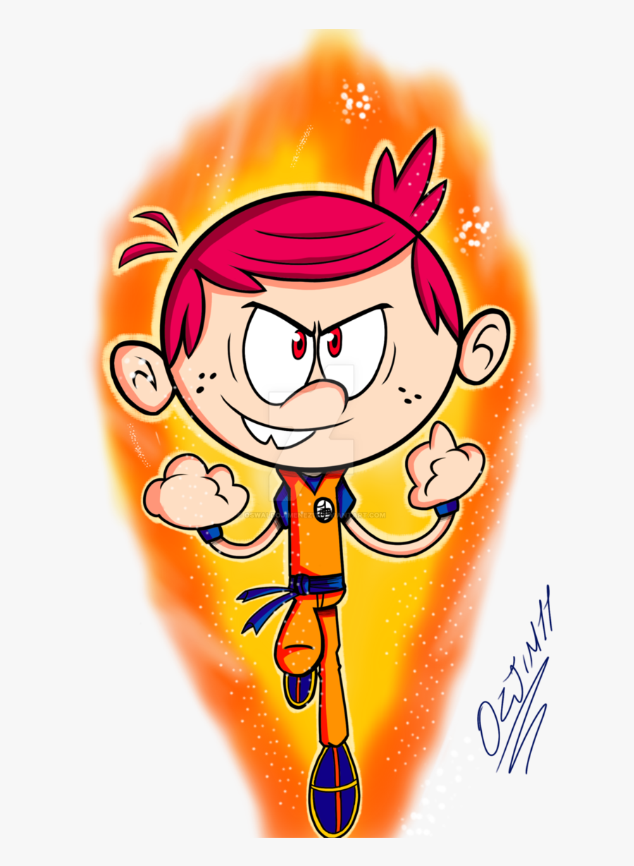 Loud House Super Saiyan, Transparent Clipart