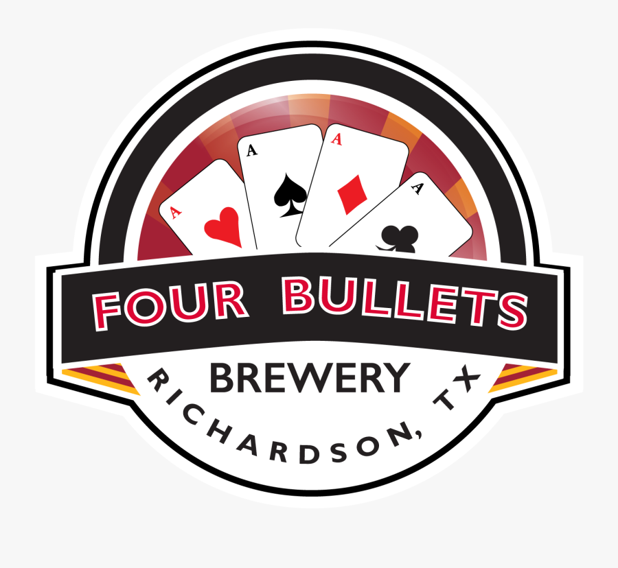 Four Bullets Brewery, Transparent Clipart