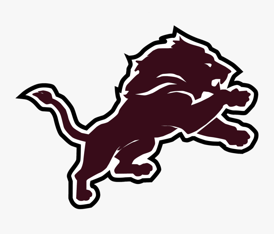 Detroit Lions Logo Png - Detroit Lions Black And White, Transparent Clipart