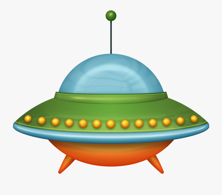 Alien Spaceship Cartoon Png, Transparent Clipart