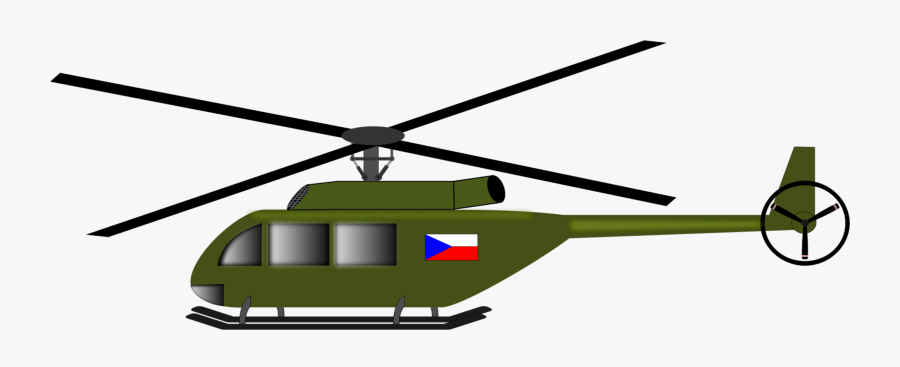 Clipart Helicopter - Military Helicopter Clip Art, Transparent Clipart