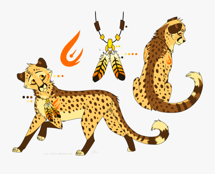 Transparent Chester Cheetah Png - Anime Cheetah Drawings, Transparent Clipart