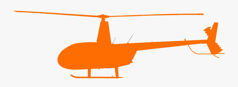 Helicopter Clipart Gray - Logo Robinson Helicopter Png, Transparent Clipart