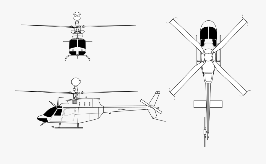 Transparent Huey Helicopter Clipart - Helicopter, Transparent Clipart