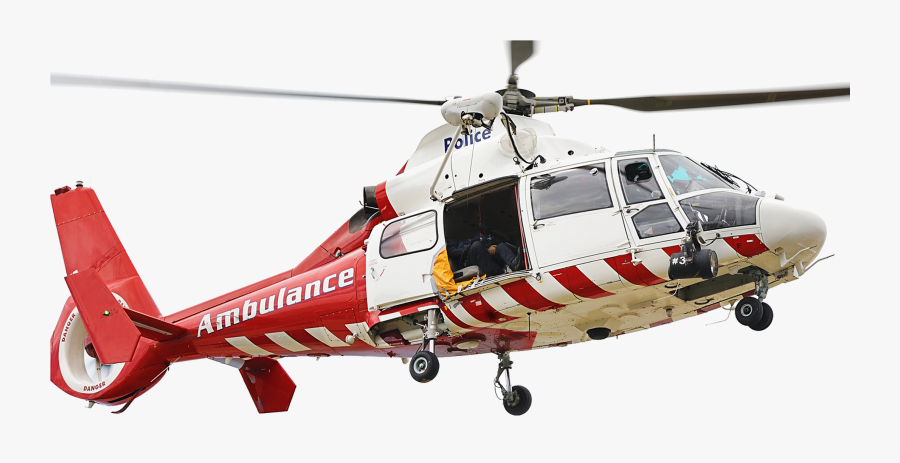 Transparent Huey Helicopter Clipart - Ambulance Air Png, Transparent Clipart