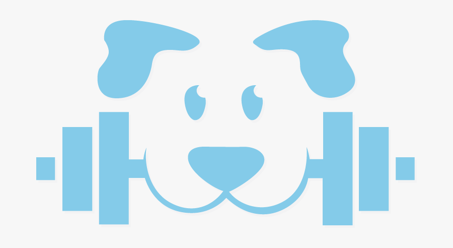 Logo Design By James Huang For Fetch Wellness - Graphic Dog Gym Logo Png, Transparent Clipart