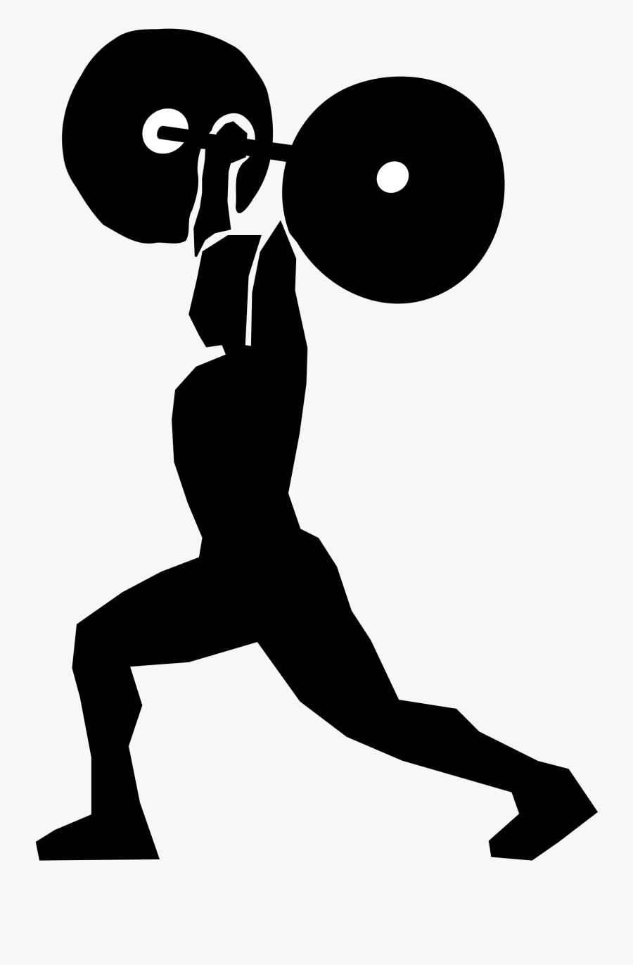 Weight Training Clipart - Weightlifting Clip Art, Transparent Clipart