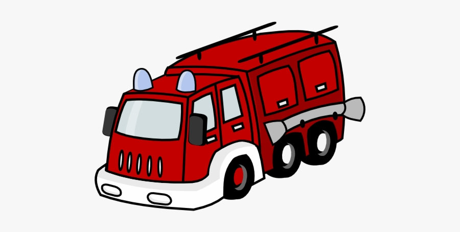 Tire Clipart Fire - Transparent Background Fire Truck Clipart Png, Transparent Clipart