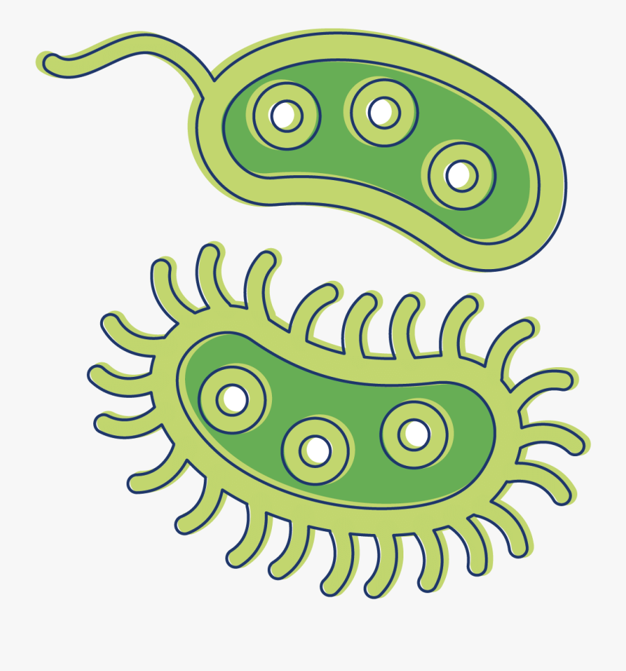 Clip Art Clipart Bacteria - Clip Art Bacteria, Transparent Clipart