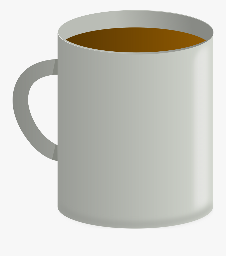 Cup,tableware,cylinder - Mug Of Coffee Clipart, Transparent Clipart