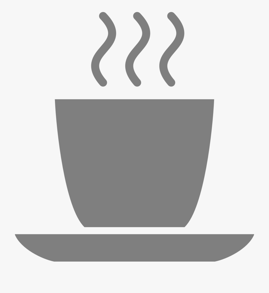 Gray Coffee Mug Svg Clip Arts - Grey Coffee Mug Clip Art, Transparent Clipart