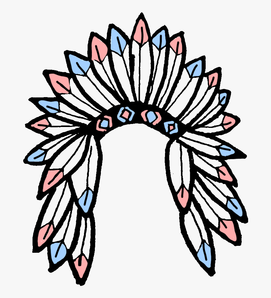 Native American Headdress Transparent Clipart Png Indian Headdress Transparent Background