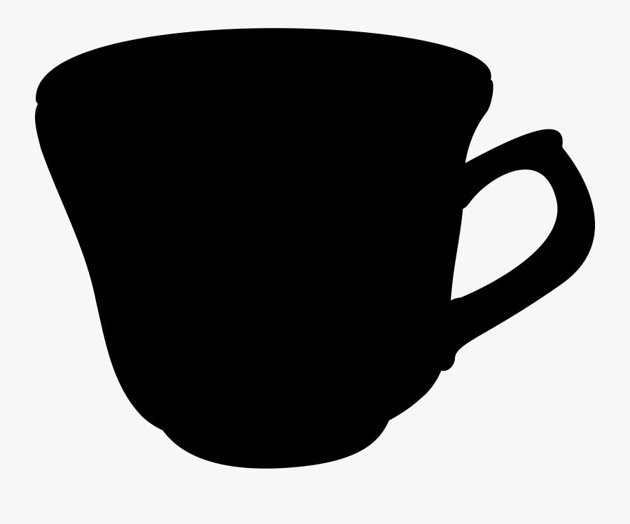 Teacup At Getdrawings Com - Tea Cup Silhouette Vector, Transparent Clipart