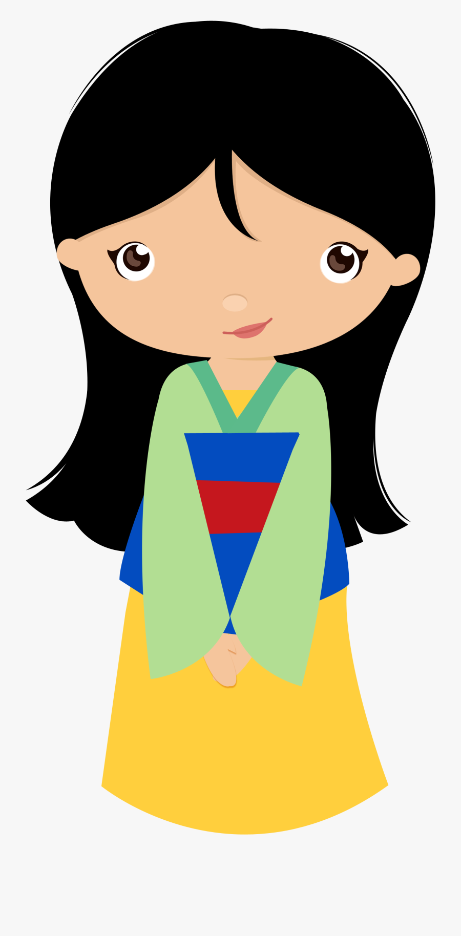 Mulan E Pocahontas - Mulan Cute Png, Transparent Clipart