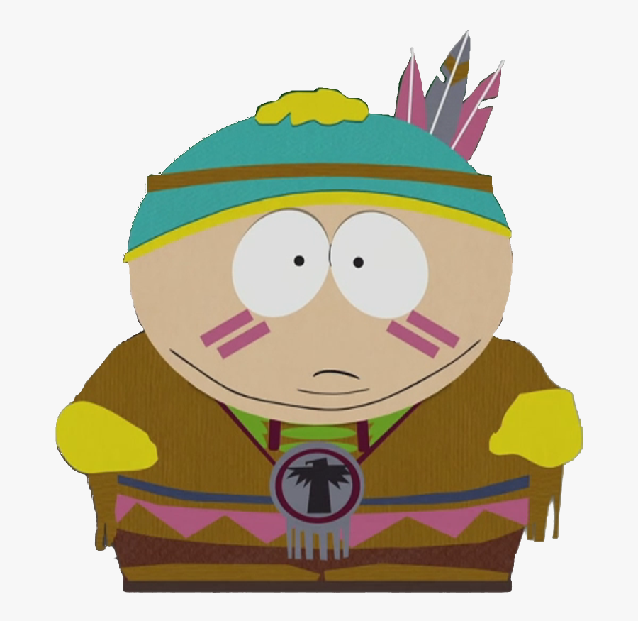 Native American Cartman - South Park Cartman, Transparent Clipart