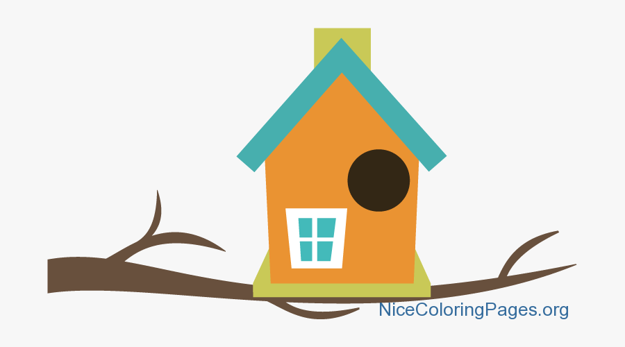 Clip Art Birdhouse Clipart Printable - Bird House Clipart, Transparent Clipart