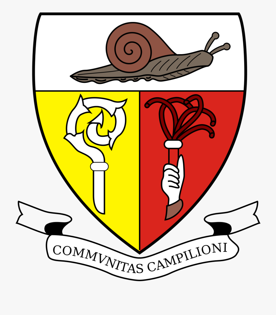 It Campione D"italia - Snail Coat Of Arms, Transparent Clipart