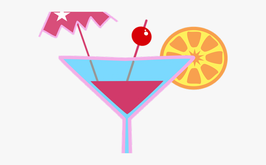 Cocktail Clipart Cosmopolitan Drink - Cocktail Clip Art, Transparent Clipart