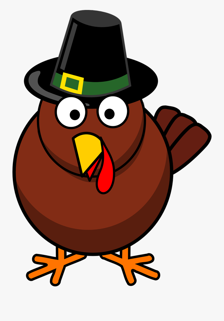 It Is The Time Of Year To Be Thankful Even At Work - Turkey Clip Art, Transparent Clipart