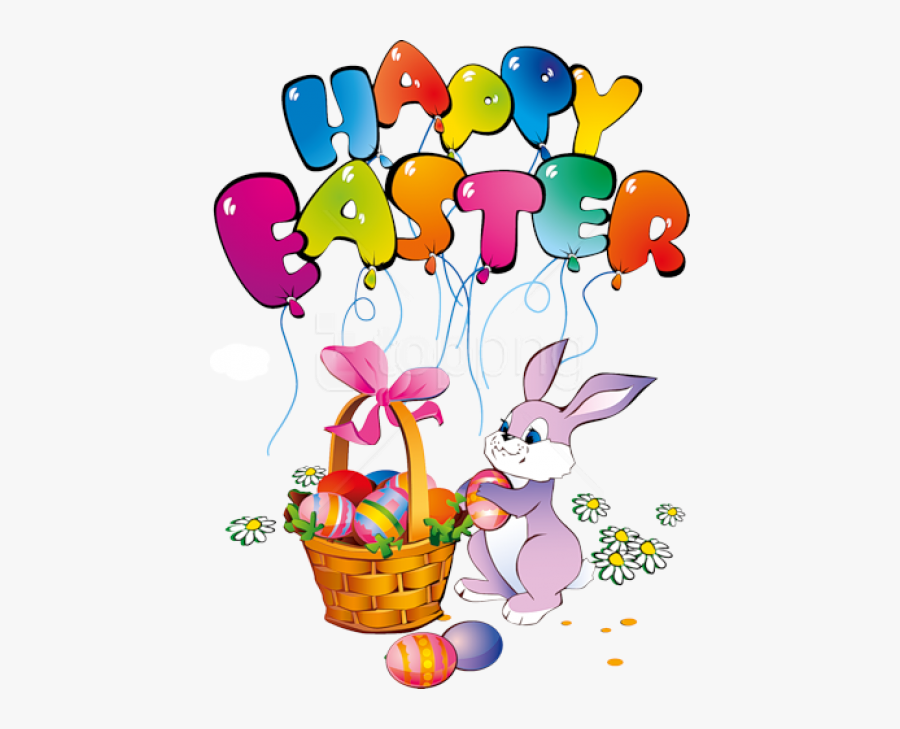 Free Png Download Happy Easter Bunny Transparent Png - Easter Bunny Happy Easter, Transparent Clipart